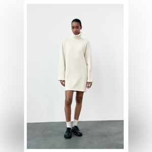 Zara mini sweater dress NWT